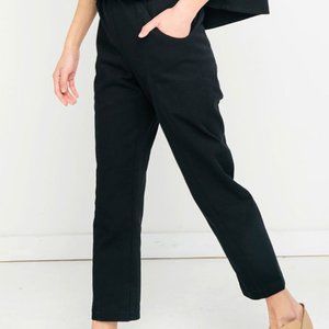 Elizabeth Suzann Clyde Work Pant in Cotton Twill